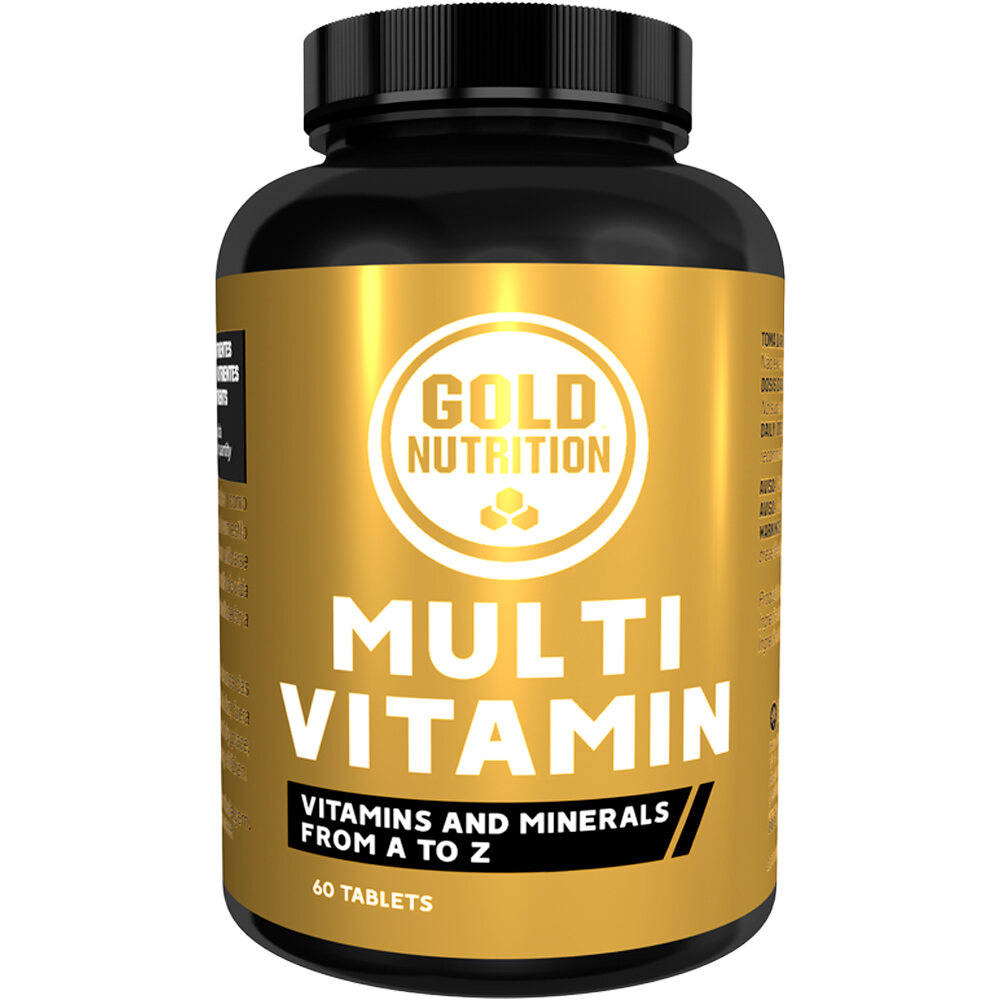 Gold Nutrition Vitaminas Y Minerales MULTIVITAMIN GN - 60 COMP vista frontal