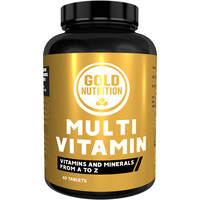 Gold Nutrition Vitaminas Y Minerales MULTIVITAMIN GN - 60 COMP vista frontal