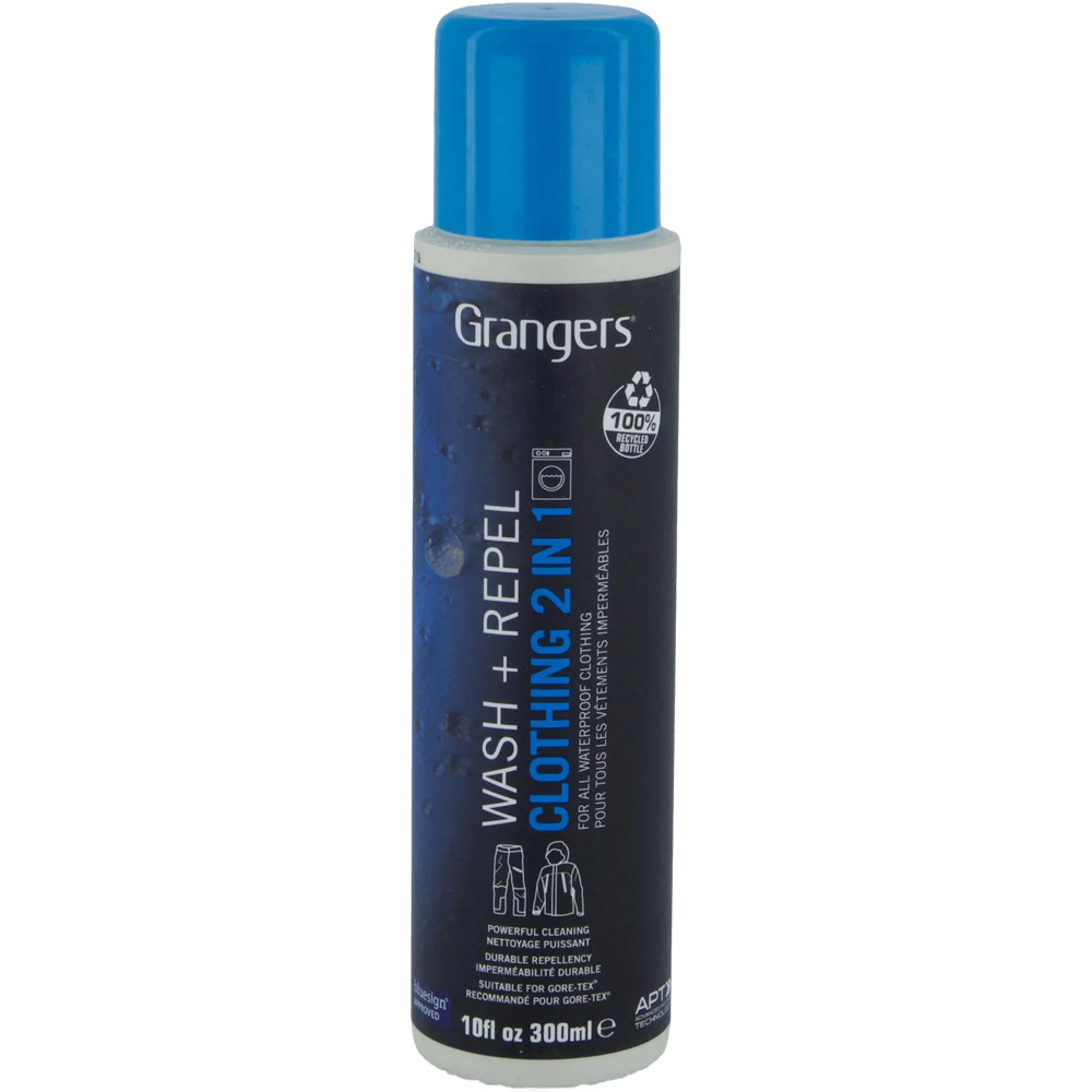 Grangers artículos limpieza montaña Wash + Repel Clothing 2 in 1 vista frontal