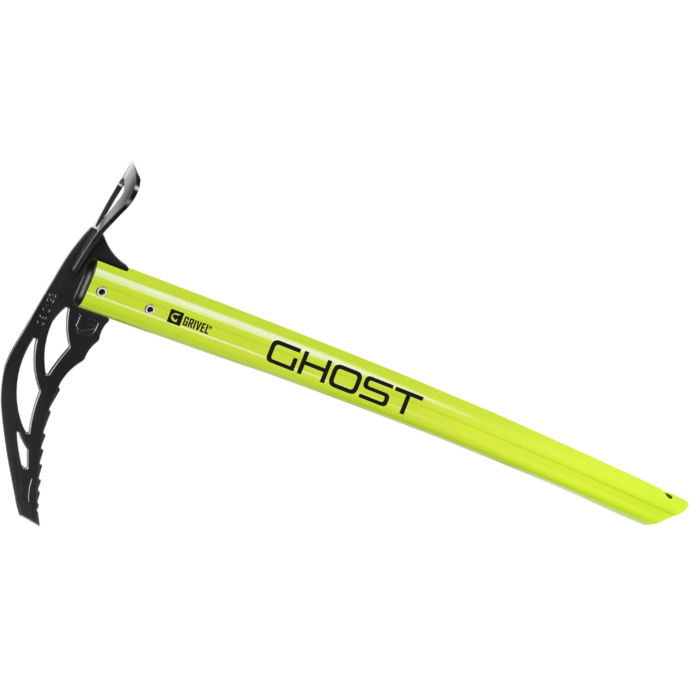 Grivel piolet GHOST Green piolet vista frontal