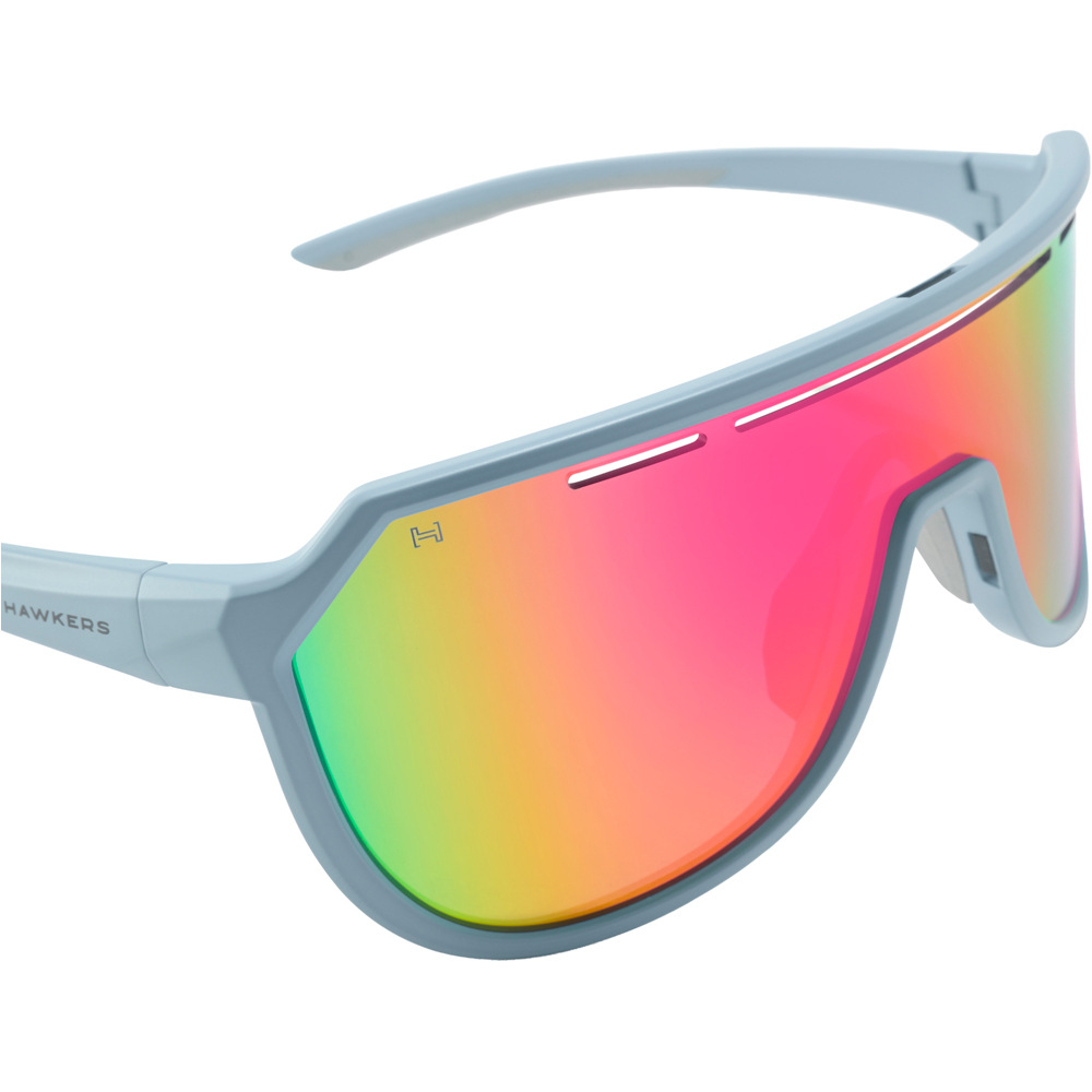 Hawkers gafas ciclismo FLY AZUL SUAVE MATE - ROJO/VERDE 02
