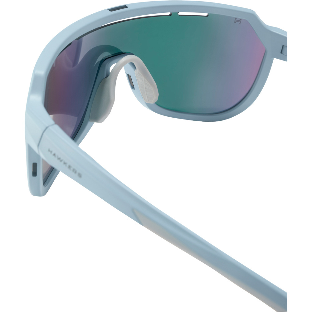 Hawkers gafas ciclismo FLY AZUL SUAVE MATE - ROJO/VERDE 03