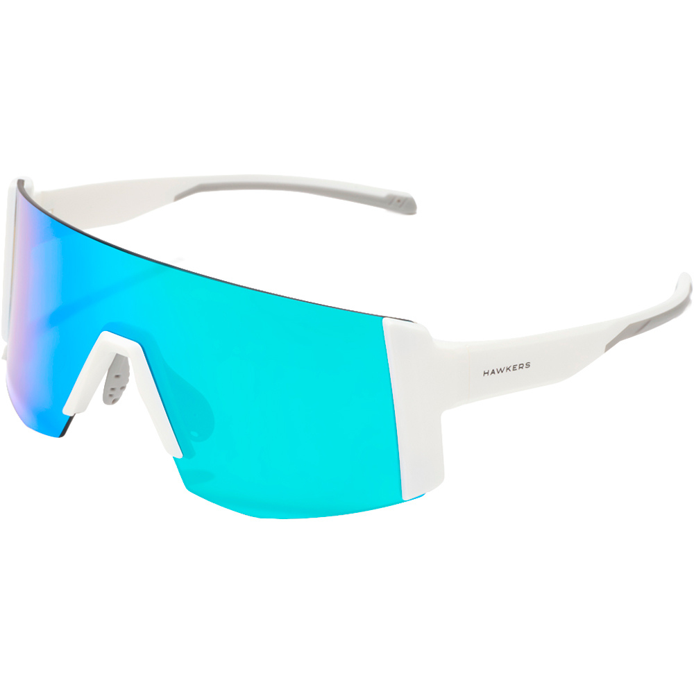 Hawkers gafas ciclismo LYNX S BLANCO MATE - AZUL vista frontal
