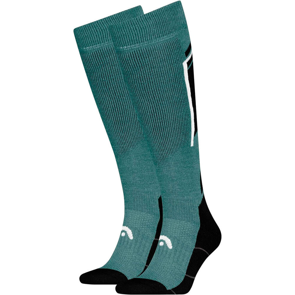 Head calcetines esquí HEAD SKI BEGINNER KNEEHIGH 2P vista frontal