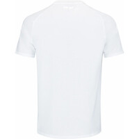 Head camiseta tenis manga corta hombre PERFORMANCE T-Shirt Men vista trasera