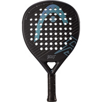 Head pala pádel adulto BOLT 2025_BK_PR vista frontal