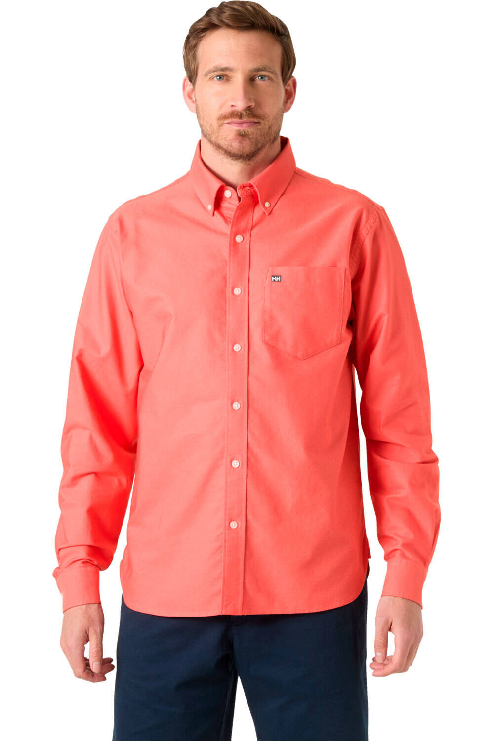 Helly Hansen camisa manga larga hombre SHORE LS SHIRT vista frontal