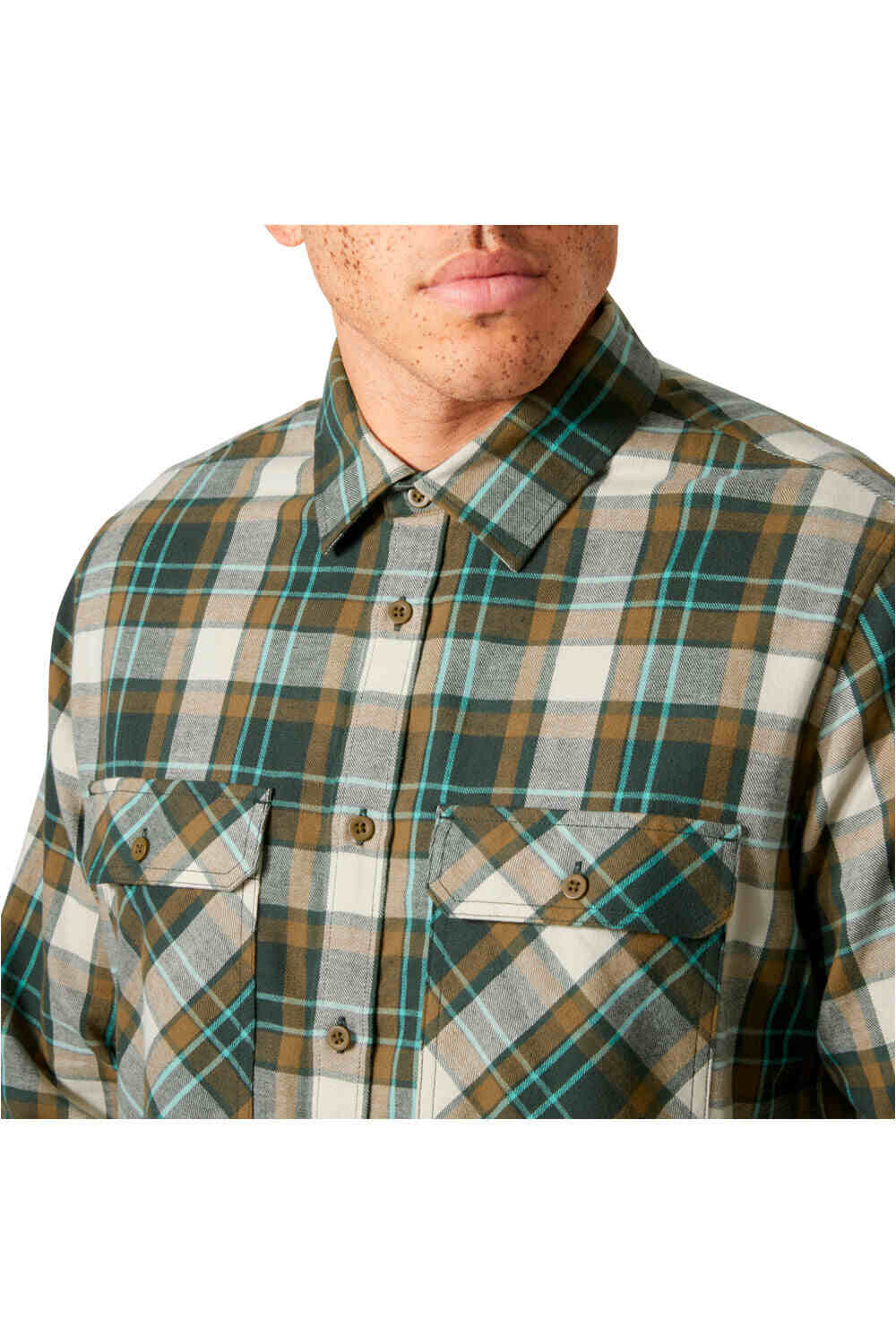 Helly Hansen camisa montaña manga larga hombre LOKKA FLANNEL LS SHIRT vista detalle