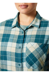 Helly Hansen camisa montaña manga larga mujer W LOKKA FLANNEL LS SHT vista detalle