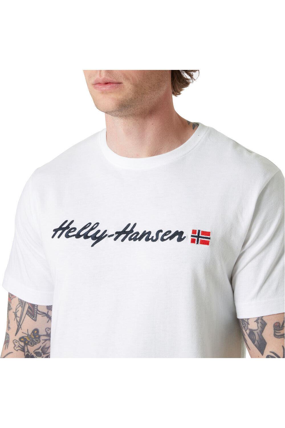 Helly Hansen camiseta manga corta hombre CORE GRAPHIC T 2.0 vista detalle