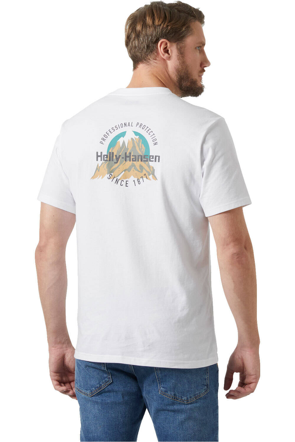 Helly Hansen camiseta manga corta hombre CORE GRAPHIC T 2.0 vista trasera