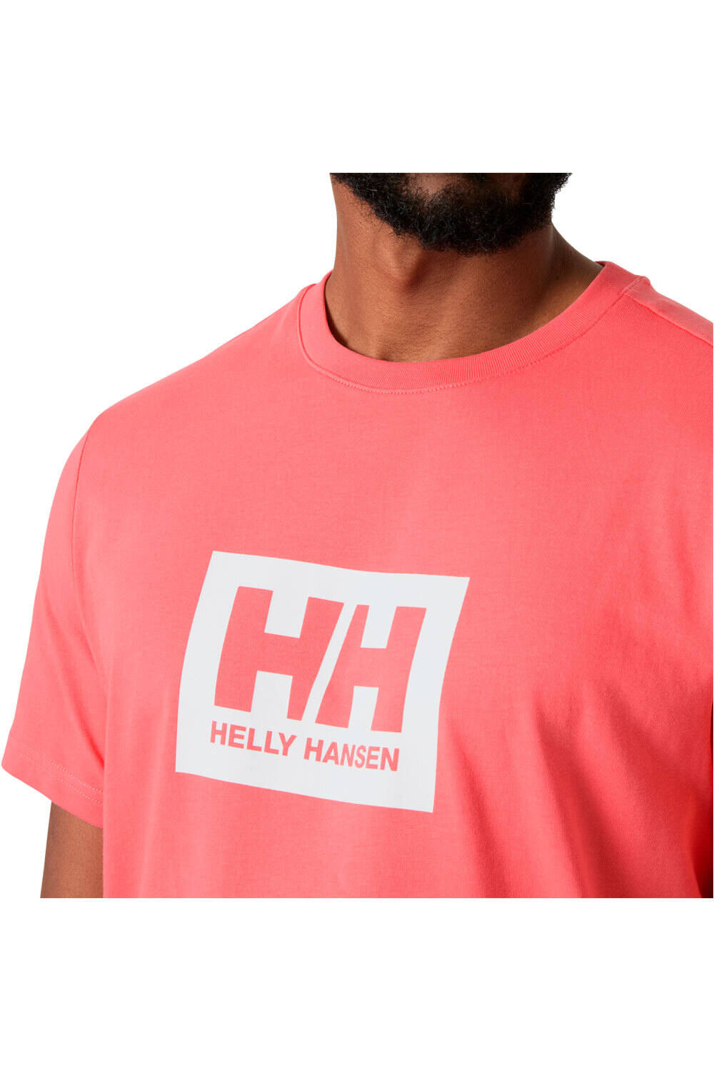 Helly Hansen camiseta manga corta hombre HH BOX T 2.0 vista detalle