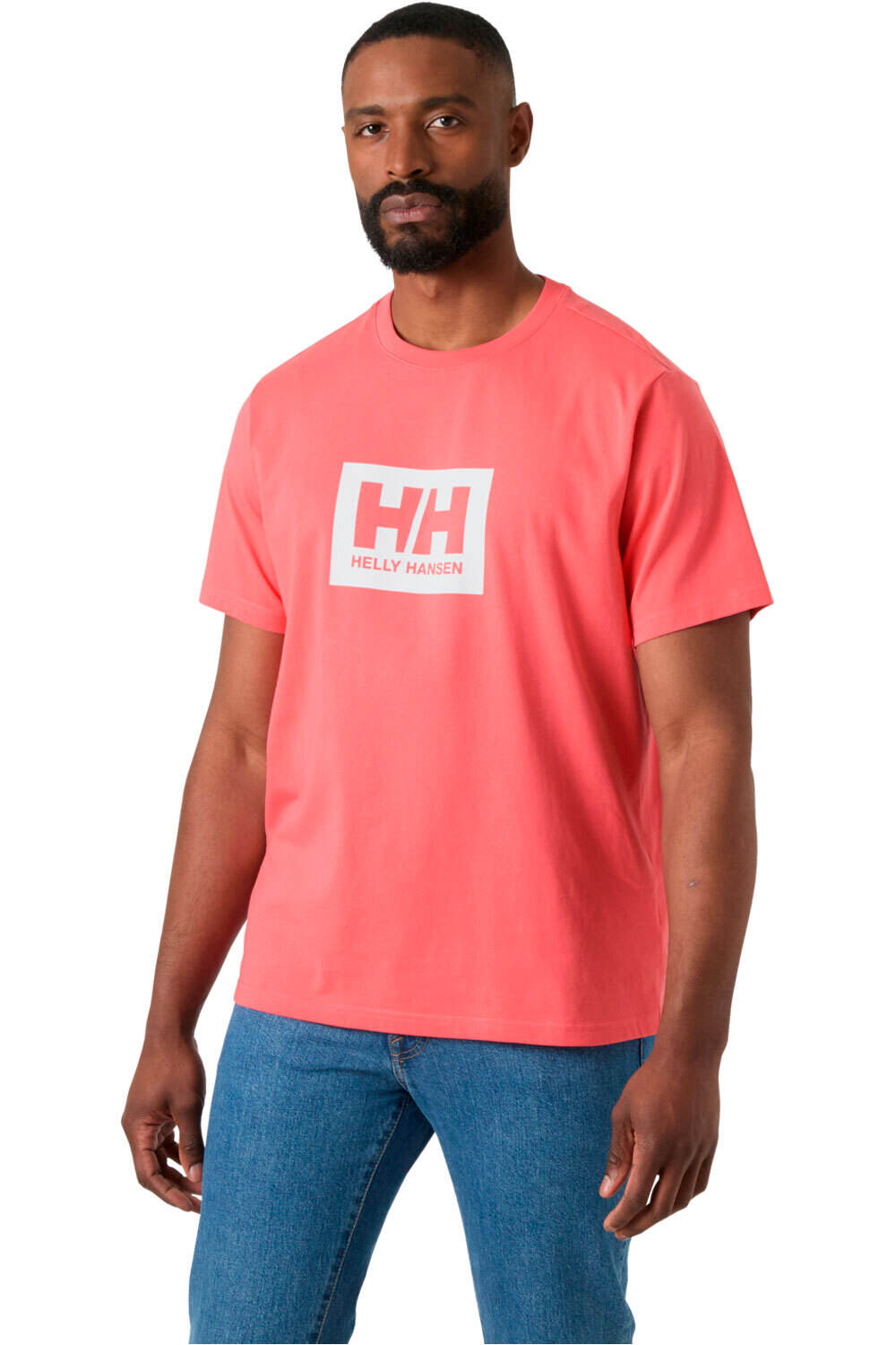 Helly Hansen camiseta manga corta hombre HH BOX T 2.0 vista frontal