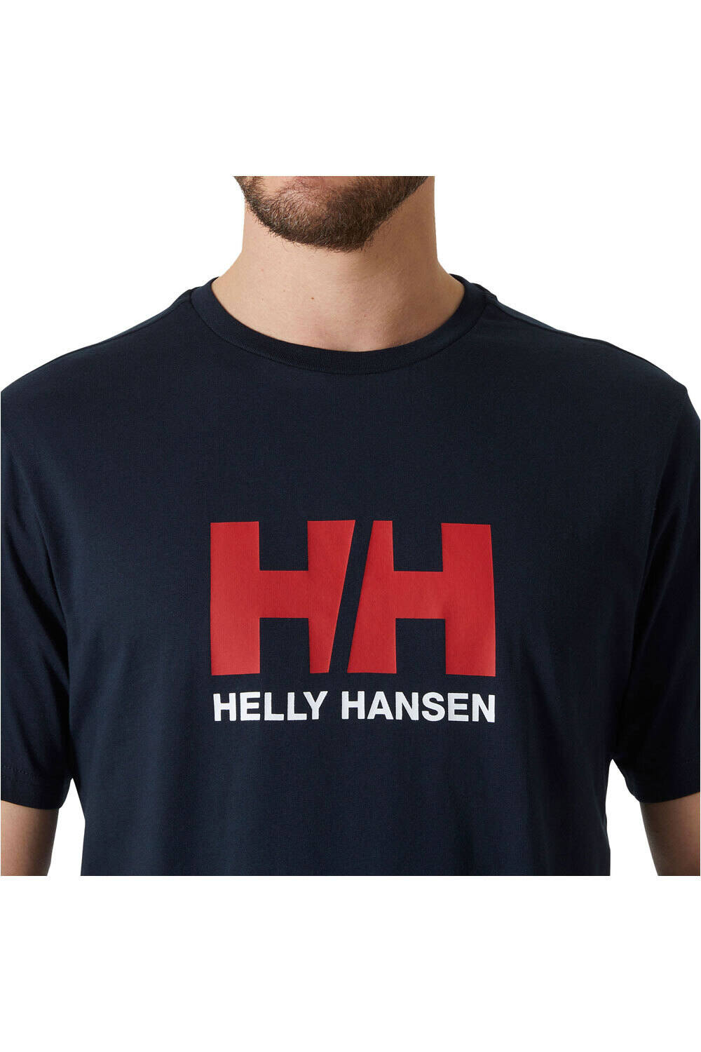 Helly Hansen camiseta manga corta hombre HH LOGO T-SHIRT 2.0 vista detalle