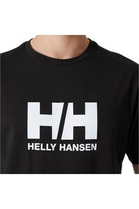 Helly Hansen camiseta manga corta hombre HH LOGO T-SHIRT 3.0 vista detalle