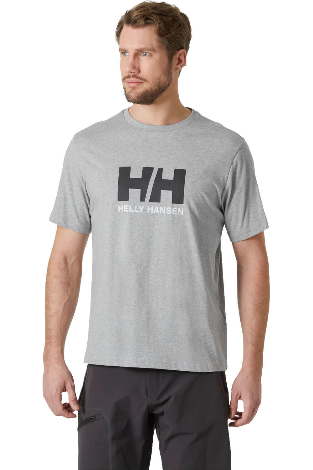 Helly Hansen camiseta manga corta hombre HH LOGO T-SHIRT 3.0 vista frontal