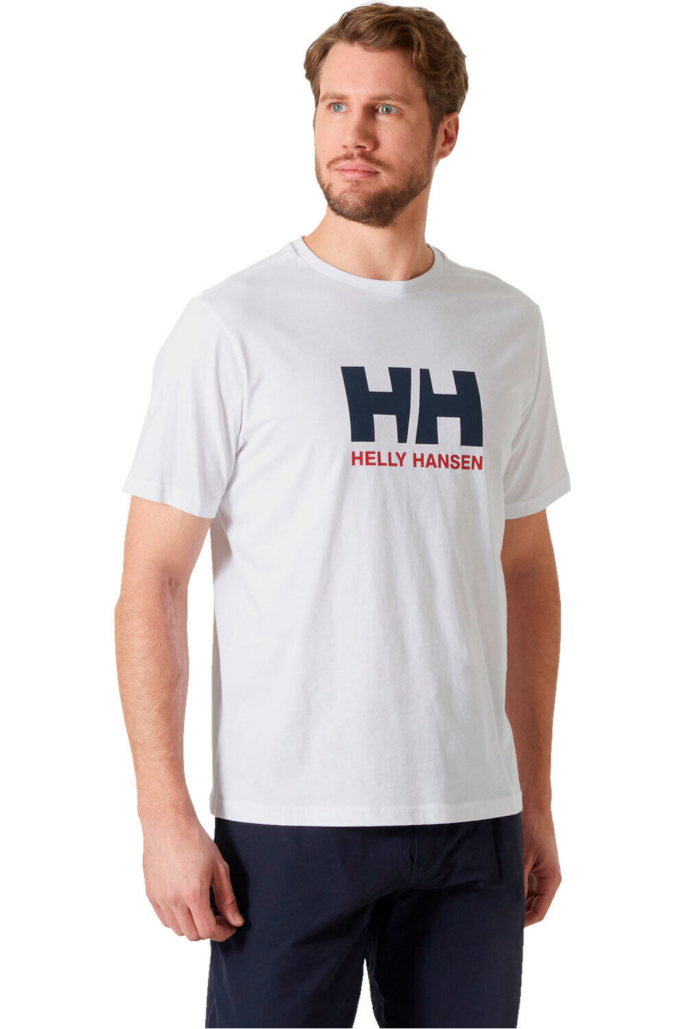 Helly Hansen camiseta manga corta hombre HH LOGO T-SHIRT 3.0 vista frontal
