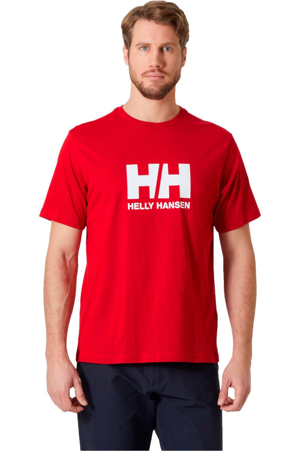 Helly Hansen camiseta manga corta hombre HH LOGO T-SHIRT 3.0 vista frontal