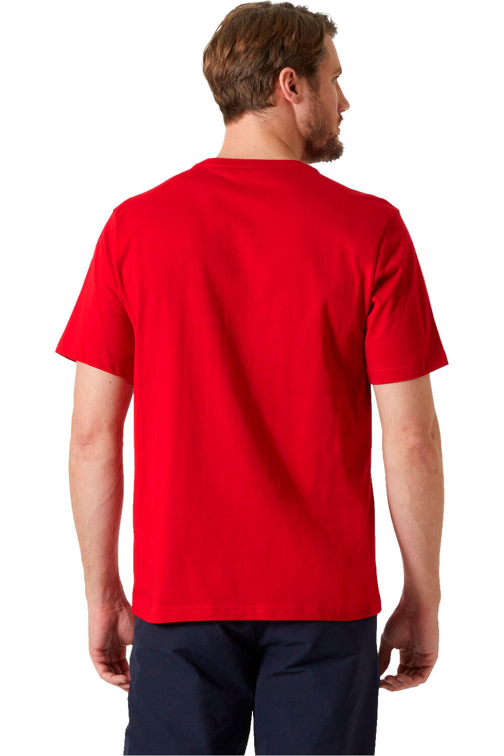 Helly Hansen camiseta manga corta hombre HH LOGO T-SHIRT 3.0 vista trasera