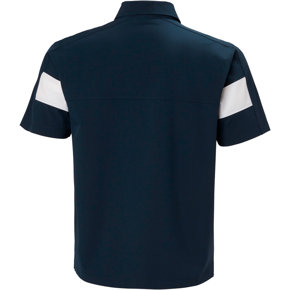 Helly Hansen camiseta manga corta hombre LEVANTE QD 1/2 ZIP SS 04
