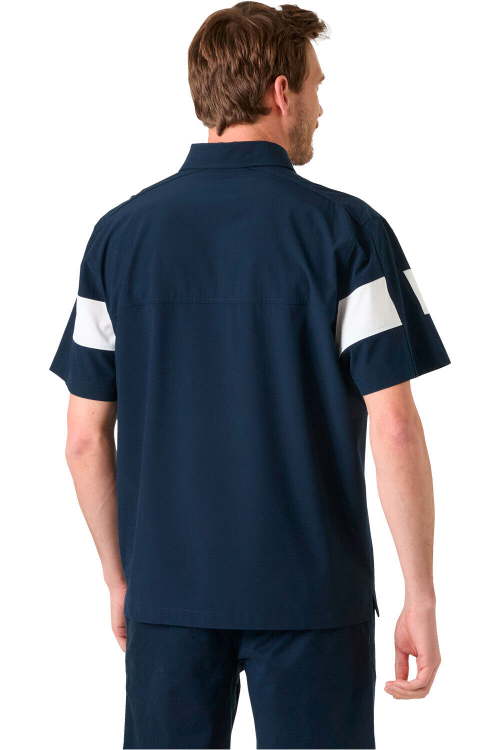 Helly Hansen camiseta manga corta hombre LEVANTE QD 1/2 ZIP SS vista trasera