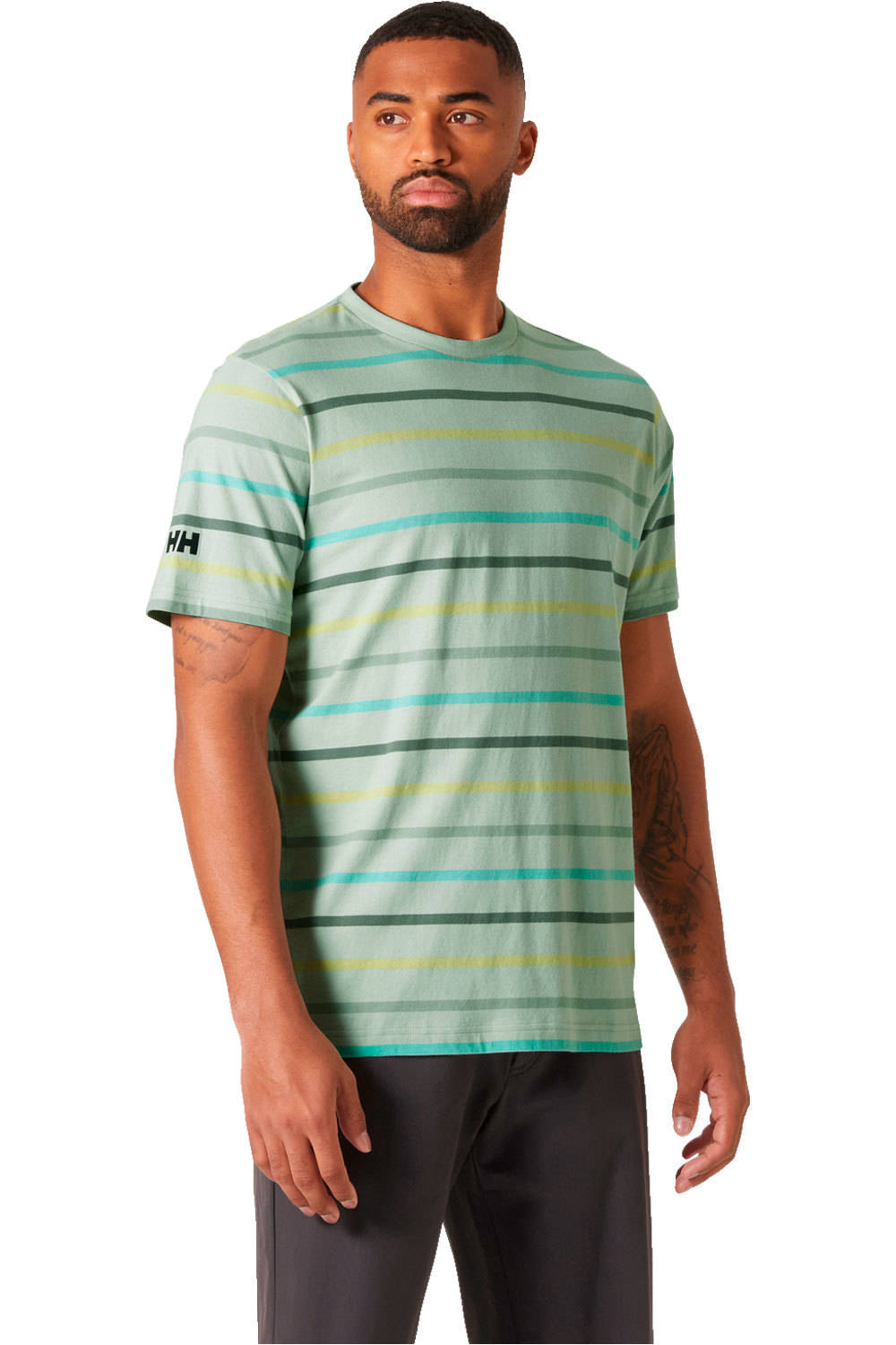 Helly Hansen camiseta montaña manga corta hombre NEWPORT T-SHIRT 2.0 vista frontal
