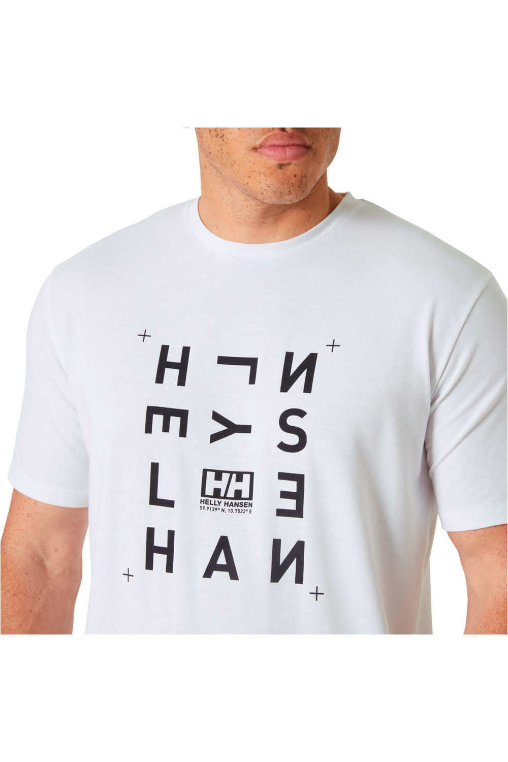 Helly Hansen camiseta montaña manga corta hombre SKOG GRAPHIC T-SHIRT vista detalle
