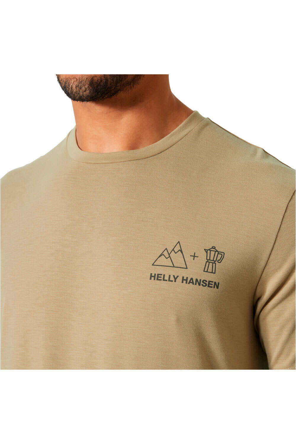 Helly Hansen camiseta montaña manga corta hombre SKOG GRAPHIC T-SHIRT vista detalle