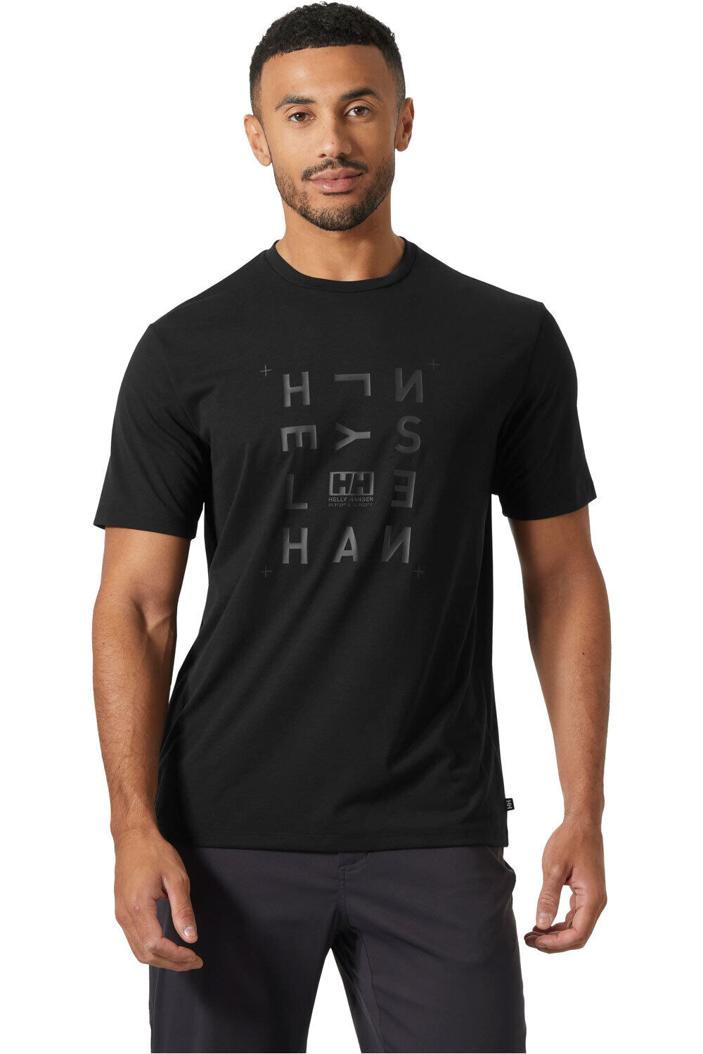 Helly Hansen camiseta montaña manga corta hombre SKOG GRAPHIC T-SHIRT vista frontal