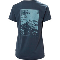 Helly Hansen camiseta montaña manga corta mujer W SKOG GRAPHIC TEE 05