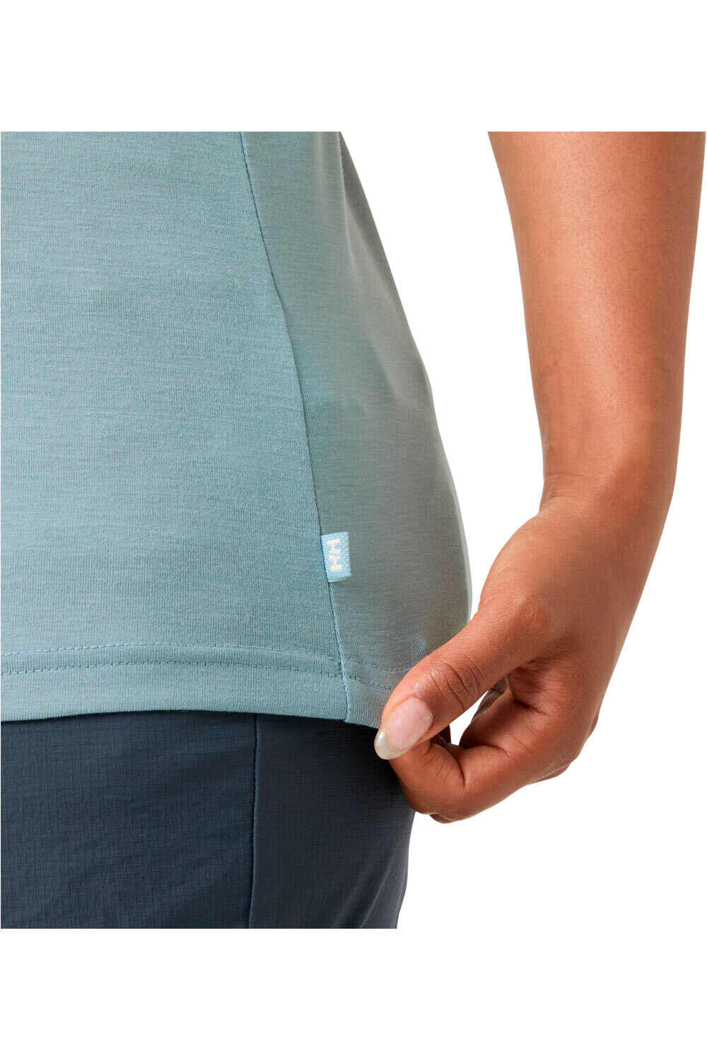 Helly Hansen camiseta montaña manga corta mujer W SKOG GRAPHIC TEE vista detalle