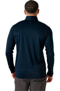 Helly Hansen camiseta montaña manga larga hombre HH TECH 1/2 ZIP 2.0 vista trasera