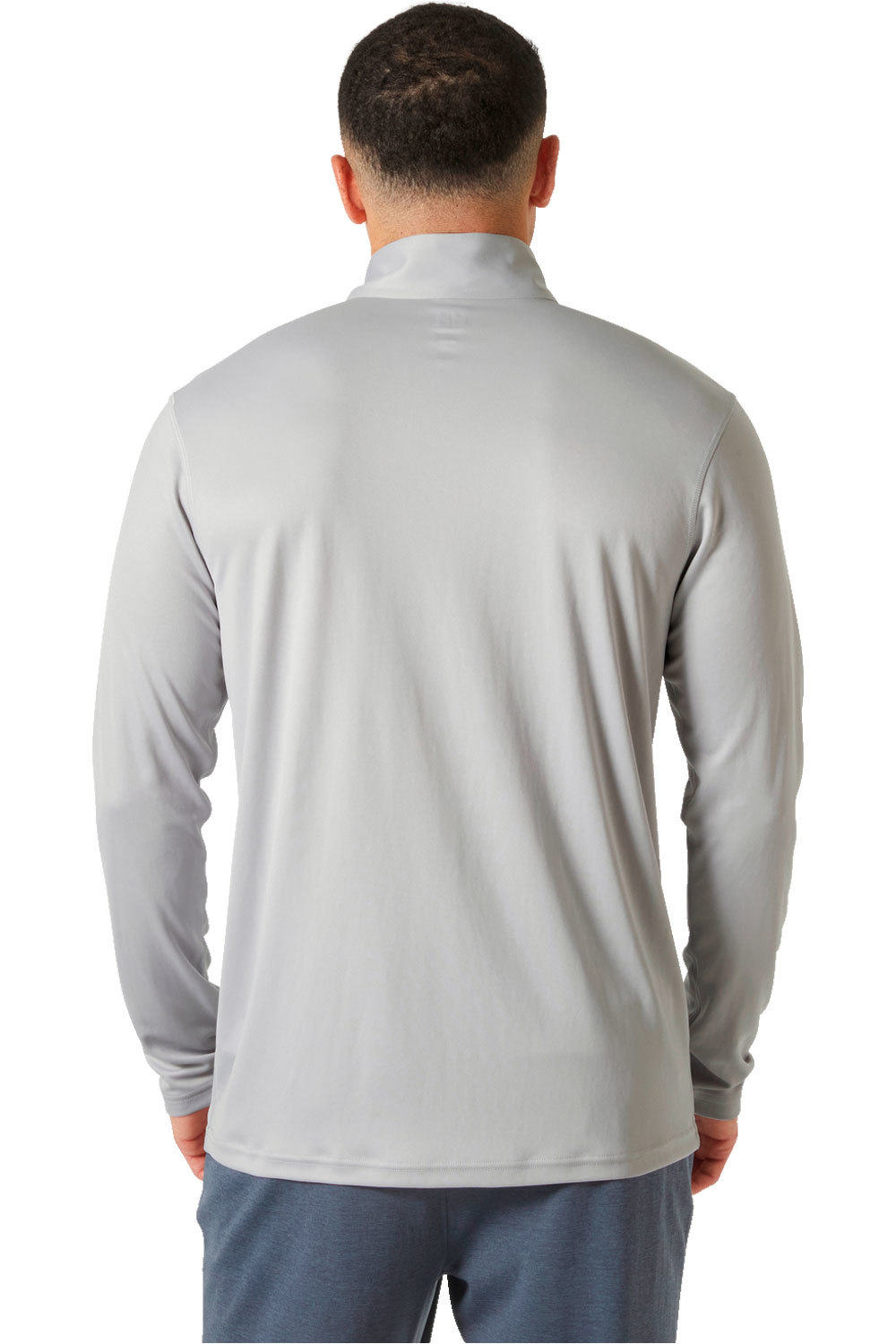 Helly Hansen camiseta montaña manga larga hombre HH TECH 1/2 ZIP 2.0 vista trasera