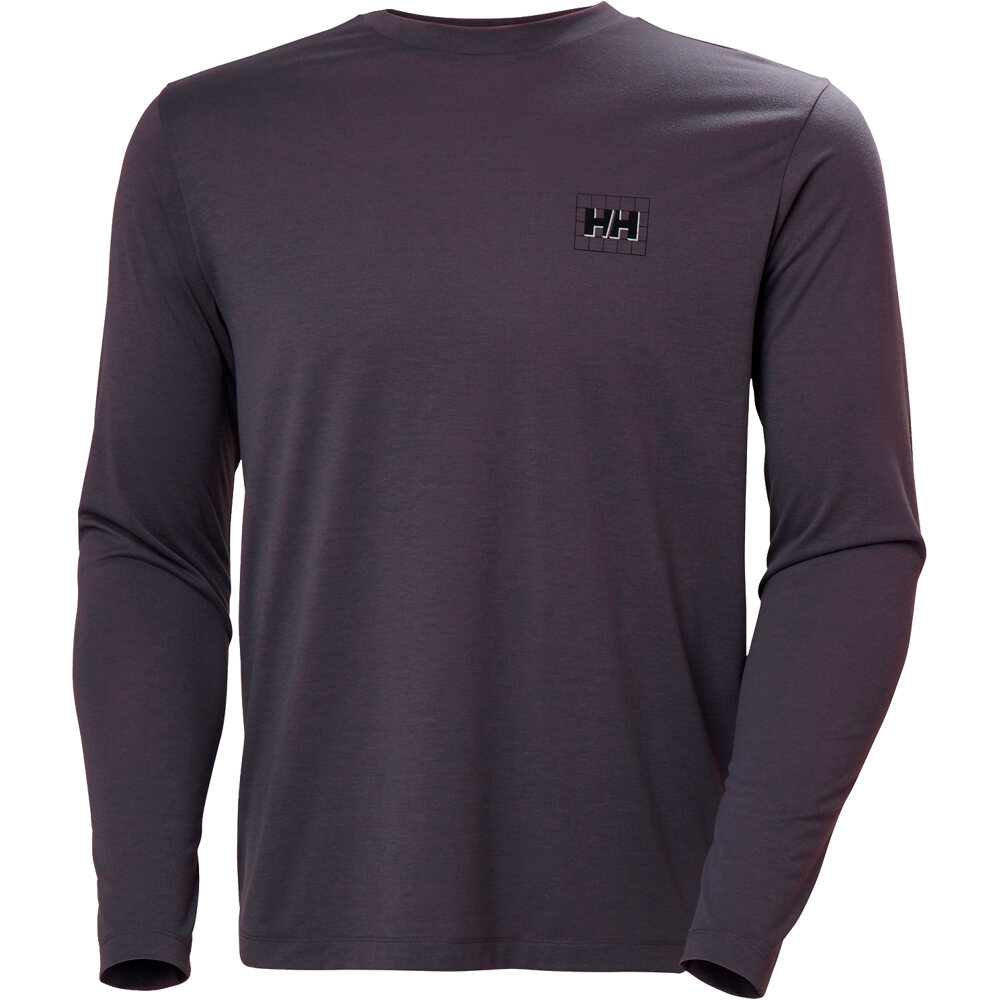 Helly Hansen camiseta montaña manga larga hombre SKOG GRAPHIC LS TEE 04
