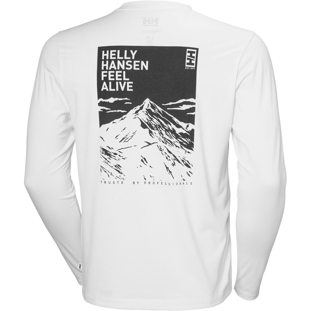 Helly Hansen camiseta montaña manga larga hombre SKOG GRAPHIC LS TEE 05