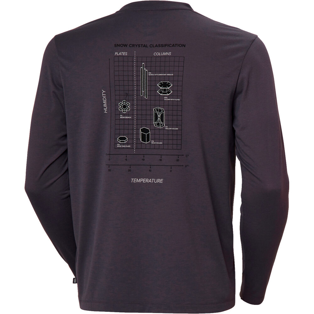 Helly Hansen camiseta montaña manga larga hombre SKOG GRAPHIC LS TEE 05