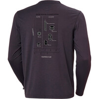 Helly Hansen camiseta montaña manga larga hombre SKOG GRAPHIC LS TEE 05