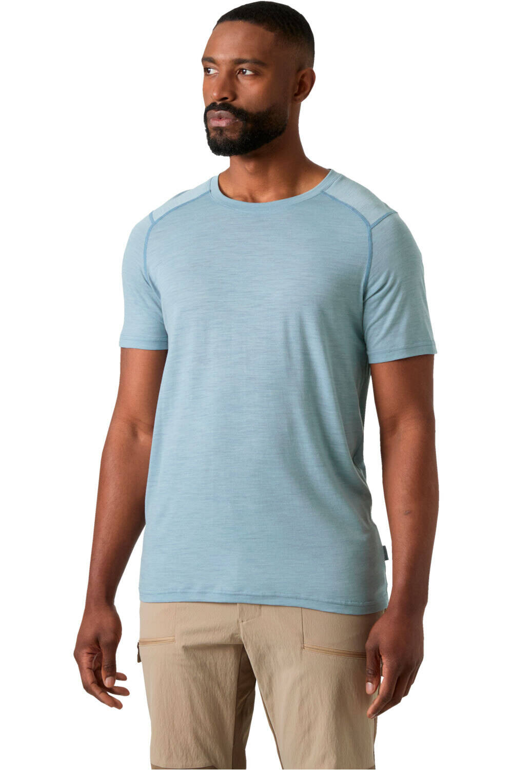 Helly Hansen camiseta térmica manga corta hombre HH DURAWOOL T-SHIRT vista frontal