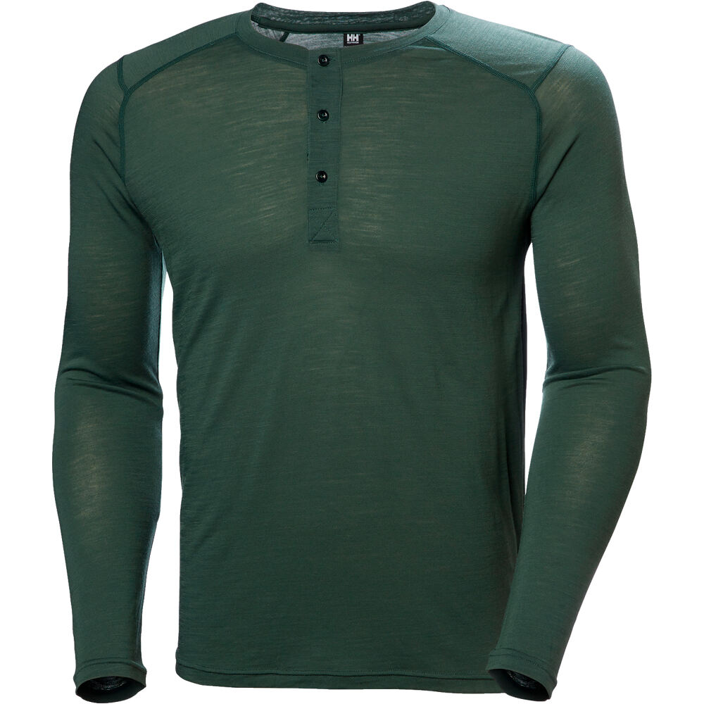 Helly Hansen camiseta térmica manga larga hombre HH DURAWOOL LS HENLEY 04