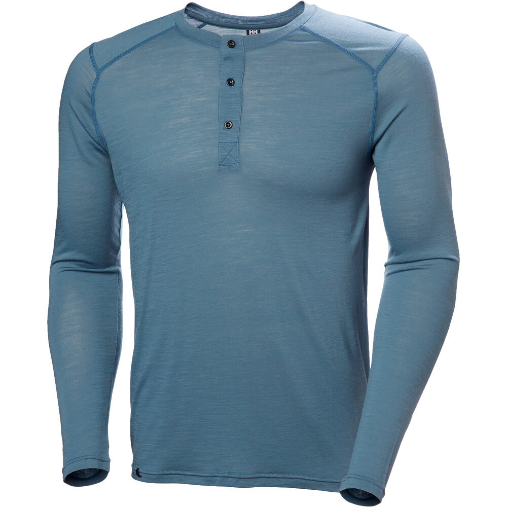 Helly Hansen camiseta térmica manga larga hombre HH DURAWOOL LS HENLEY 06