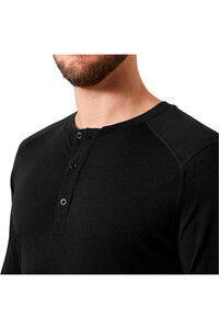 Helly Hansen camiseta térmica manga larga hombre HH DURAWOOL LS HENLEY vista detalle