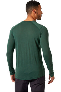 Helly Hansen camiseta térmica manga larga hombre HH DURAWOOL LS HENLEY vista trasera