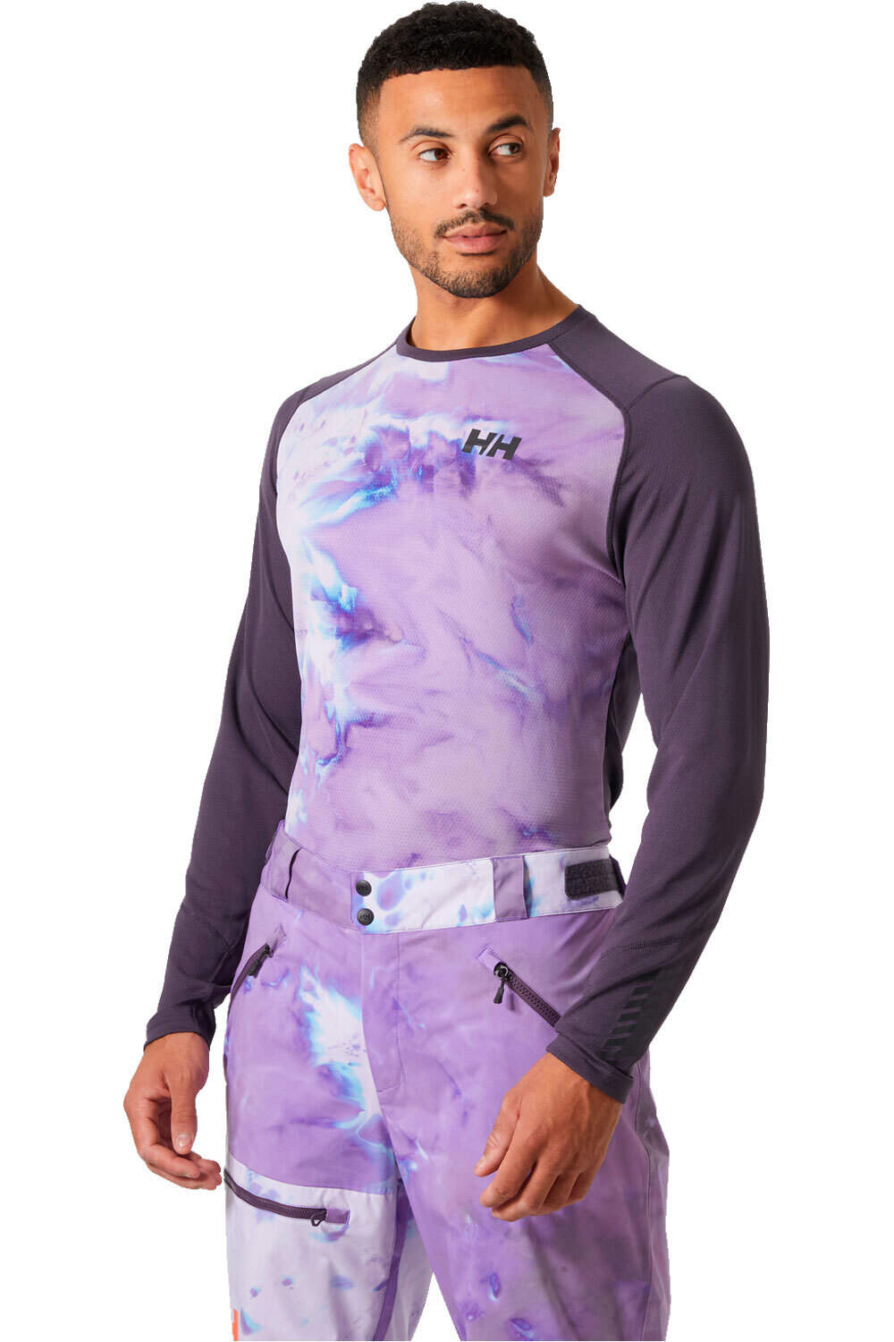 Helly Hansen camiseta térmica manga larga hombre LIFA ACTIVE CREW vista frontal