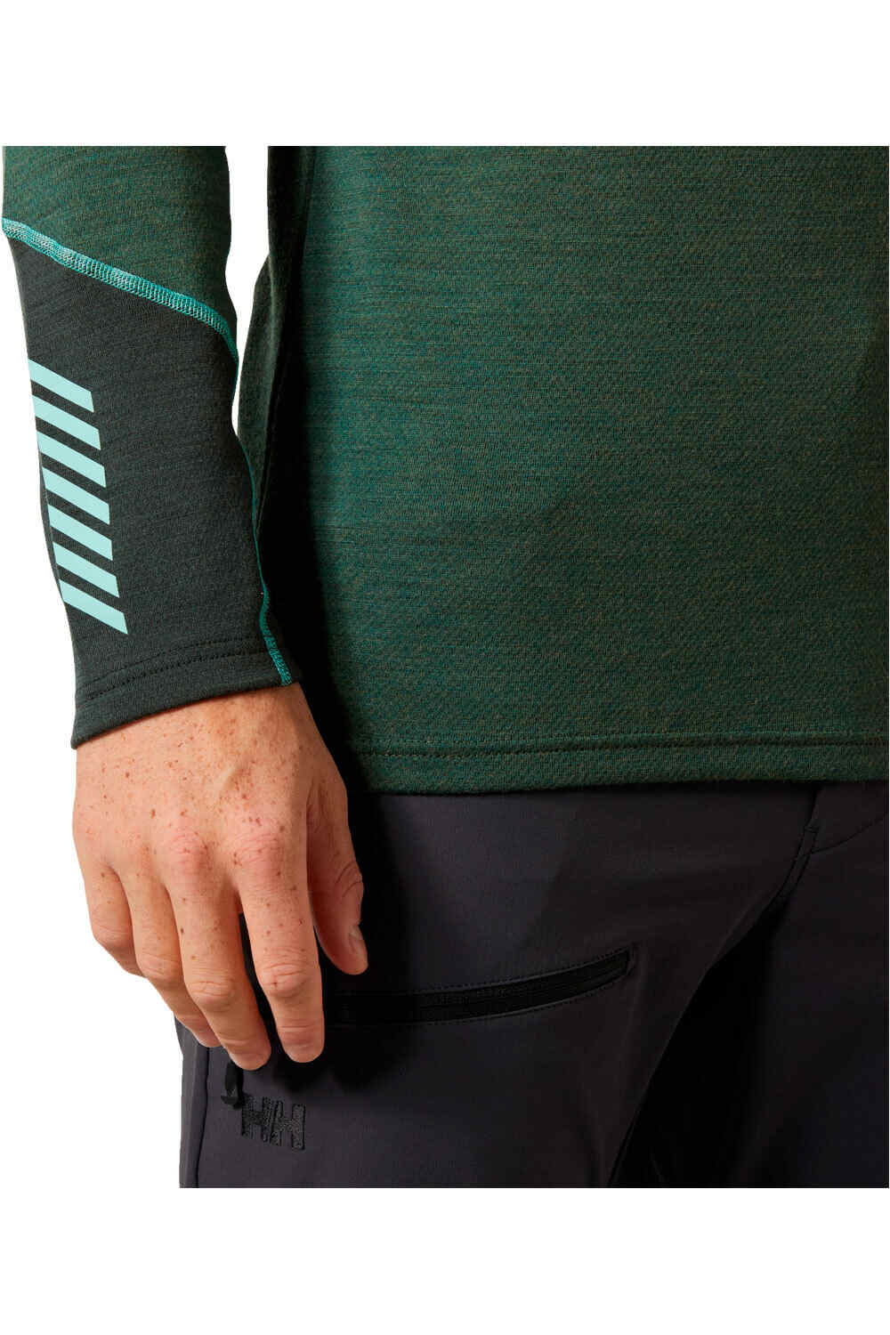 Helly Hansen camiseta térmica manga larga hombre LIFA MERINO MIDWEIGHT 1/2 ZIP 03