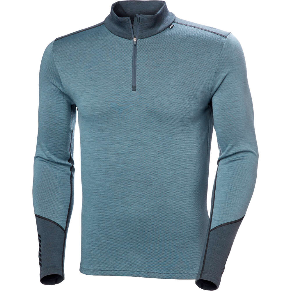 Helly Hansen camiseta térmica manga larga hombre LIFA MERINO MIDWEIGHT 1/2 ZIP 04