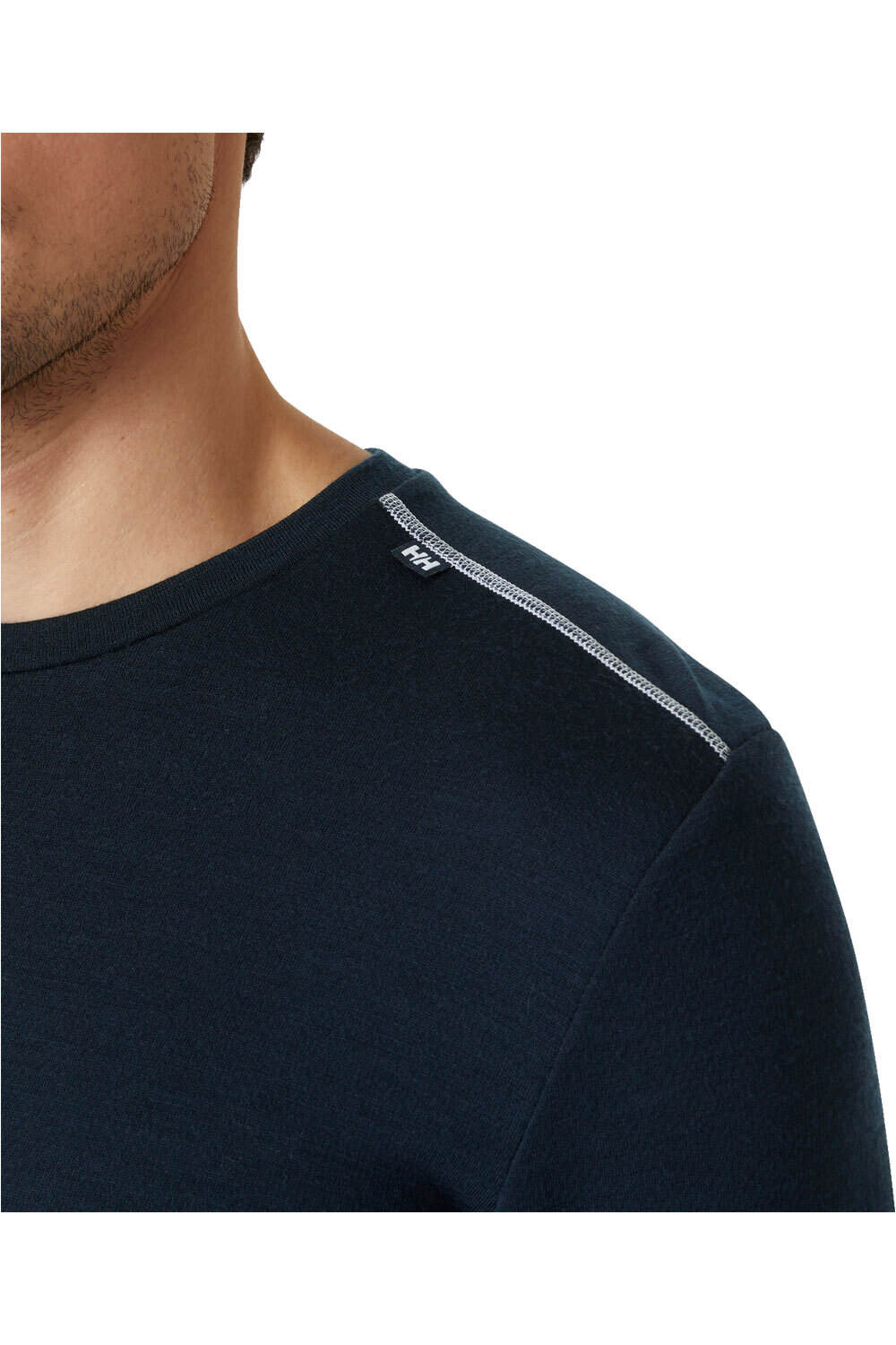 Helly Hansen camiseta térmica manga larga hombre LIFA MERINO MIDWEIGHT CREW 03