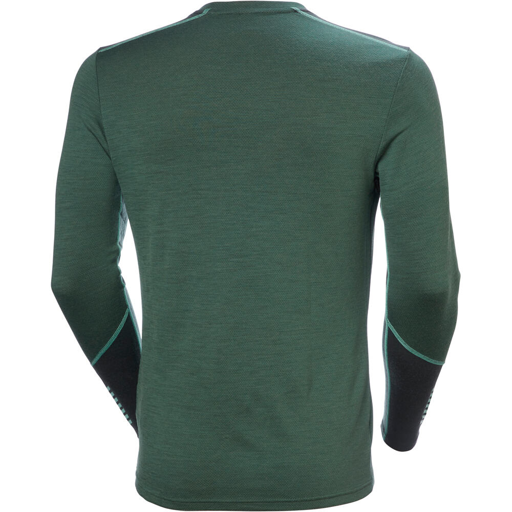 Helly Hansen camiseta térmica manga larga hombre LIFA MERINO MIDWEIGHT CREW 04