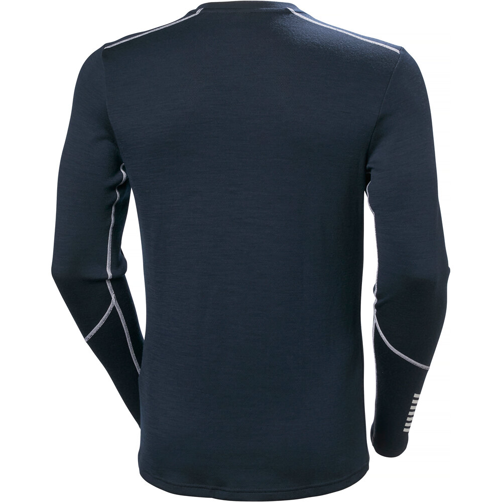 Helly Hansen camiseta térmica manga larga hombre LIFA MERINO MIDWEIGHT CREW 05