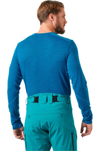 Helly Hansen camiseta térmica manga larga hombre LIFA MERINO MIDWEIGHT CREW vista trasera