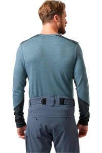 Helly Hansen camiseta térmica manga larga hombre LIFA MERINO MIDWEIGHT CREW vista trasera